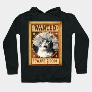 Wanted - Cat Hoodie